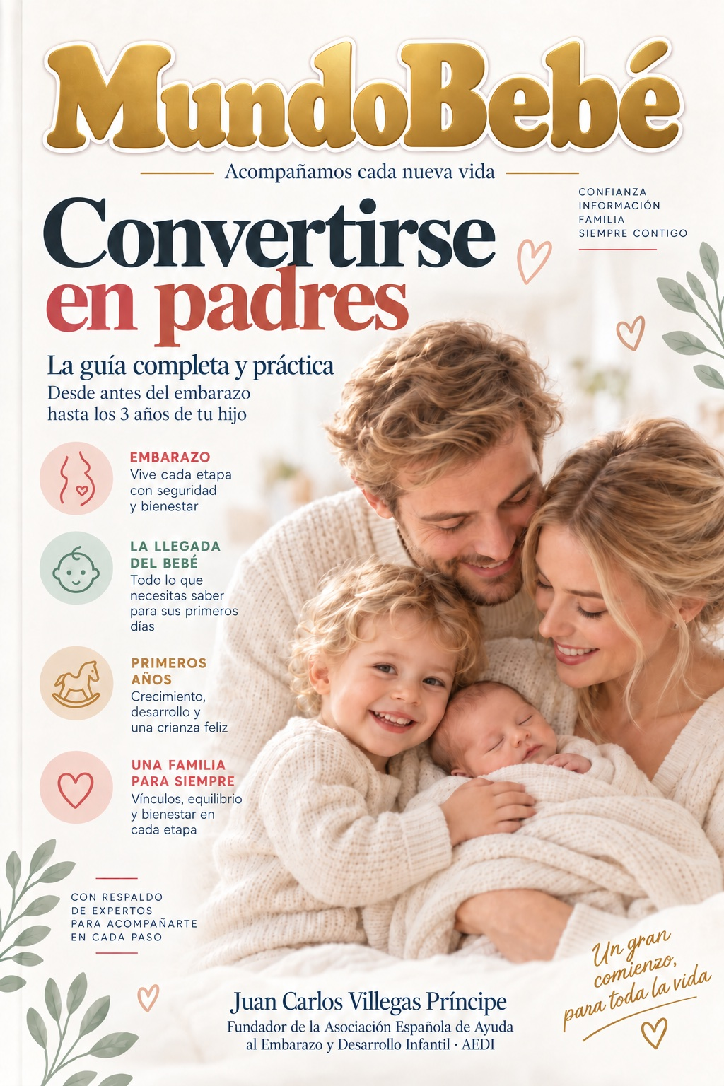 Portada de Convertirse en padres · Obra completa